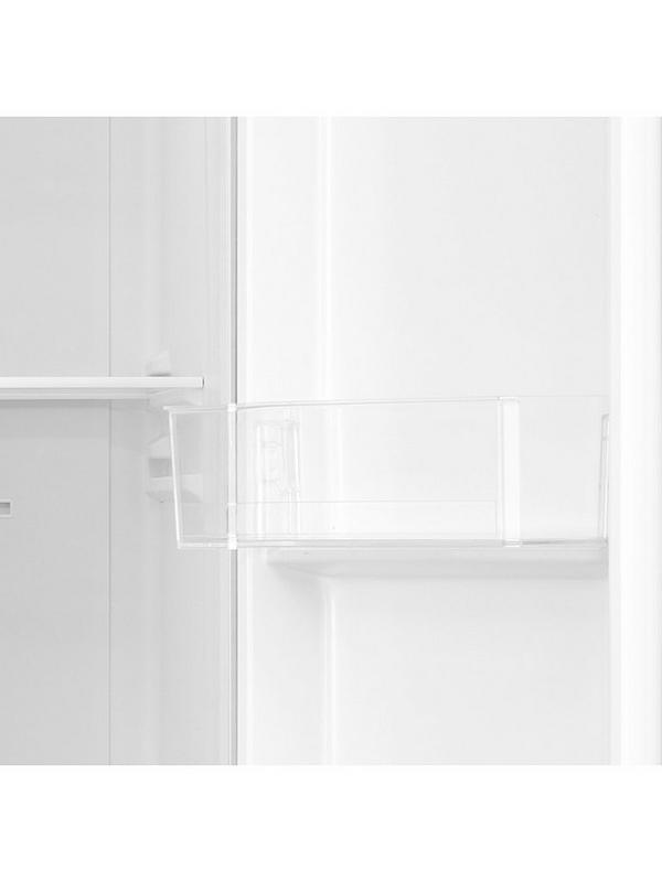 Swan SR750100I 84cm Wide, Total No Frost, American-Style Freestanding Fridge Freezer - Inox - Image 6